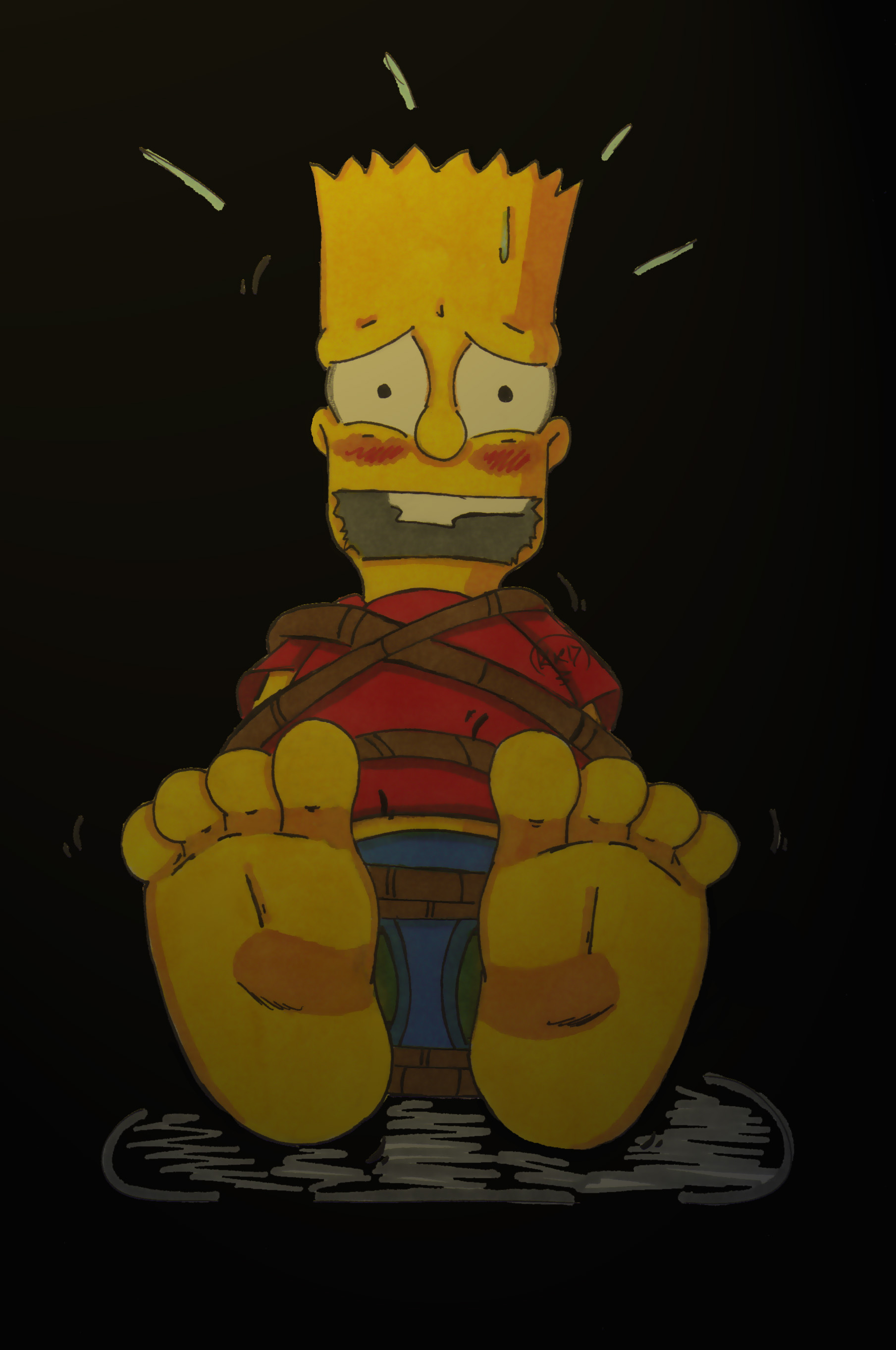 Foot Fetish Simpsons