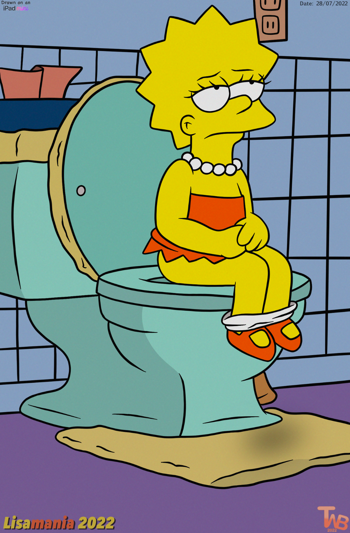 Lisa simpson peeing - hentaifashion.style.