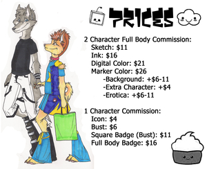 Commission Prices by aubreywretched