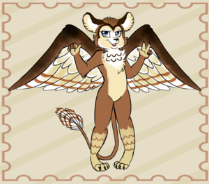 New Owl-Mouse hybrid girl by Farone