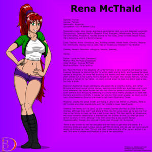 Rena McThald by TITANOSAUR