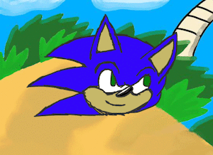 Lazy sonic animation by Shadow781