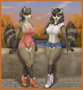 Coon Twins by Cracky