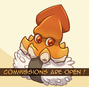 Commissions are open ! 5 slots available ! by SquidSushi