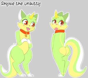 Rhyme the Unikitty Ref by CandyKitsune