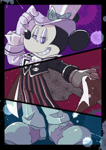 Mickey's Halloween celebration by hentaib