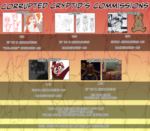 Summer 2020 Commissions (OPEN) by CorruptedCryptid