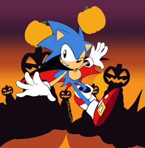 Halloween Classic Sonic 2020 by PrinceLaymon