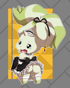 Maid Terriermon by LKIWS