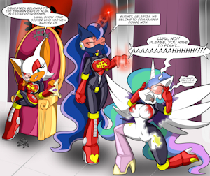 COM Egg Rouge Conquers Equestria by ChaosCroc