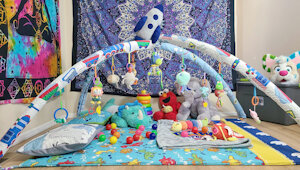 Adult Baby Sized Activity Play Gym! by StuffMyStuffies