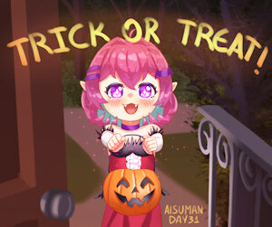 Lolitober Day 31 - Trick or Treat! by aisuman
