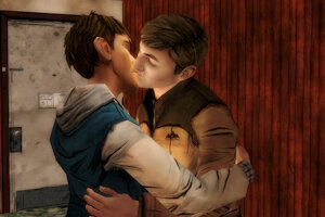 [xps] this gay kiss! by lightlyoiledbowl