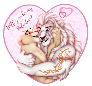 Valentine YCH by Xtreme by magicat