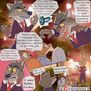 Rings of Occlusion- Page 1 (Bad Guys X Zootopia Comic) by machathree
