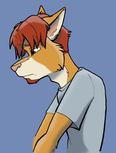 Toby is Pensive by CirrusKitfox