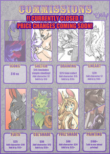 Commission Prices by JellyBats