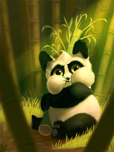 My bamboo! by klungart