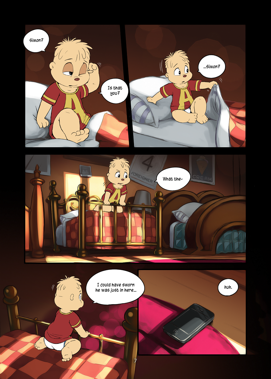 Alvin e il Chipmunks porno fumetti