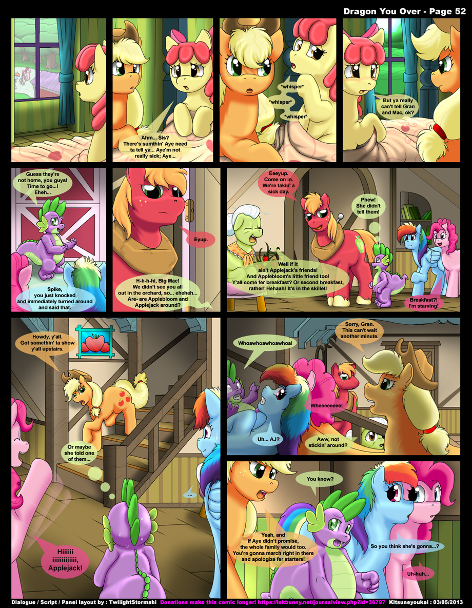 Mlp Pinkie Pie Porn Comic - Dragon You Over - page 52 by kitsuneyoukai < Submission ...