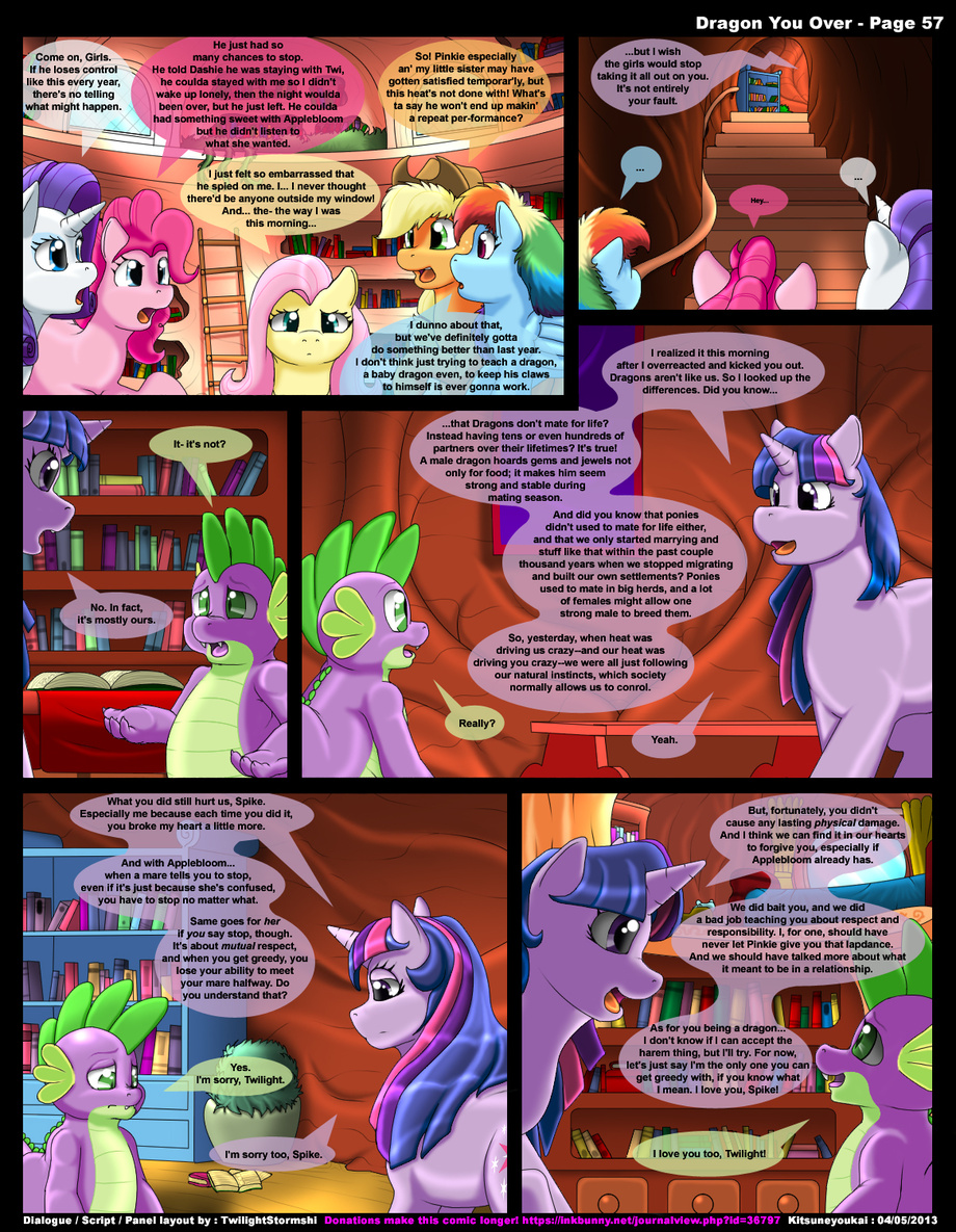 Dragon You Over - page 57 by kitsuneyoukai < Submission | Inkbunny, the  Furry Art Community