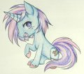 chibi pony commission from cruchobar by hlessiavedon