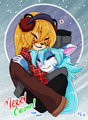 Kittens and Christmas by fluffKevlar