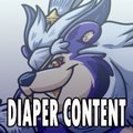 [DIAPER] A Diapered Skunk by Djermengandre