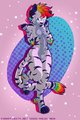 YCH for Rainbow-T by Valkoinen