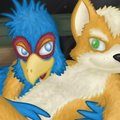 Fox And Falco by Ausup