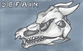 Skull badge by Dofain