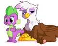 [Commission] Gilda and Spike (Animation) by RaidenGekkou