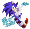 Sonic 24th by sssonic2