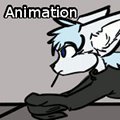 Lumi Running Animation (Color + BG) by KyteFoxBunny