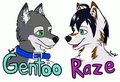 Gentoo and Raze badges by Pandog