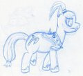 WOW Orc Pony (Sketch) by AlbinoFromAbout