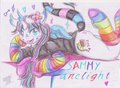 Sammy Arclight (Ponysona) by ChikumaXernYvetZgade