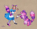 Alice's Cheshire Cat Transformation
