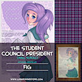 Student Council President Wall Scroll by Fig