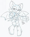 Rouge the Bat (Sonic Heroes)  by LeatherRuffian