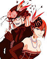 Red and Grelle by hikaruko