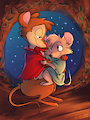 Mrs. Brisby and Timothy (by Jonas) by SimonTesla