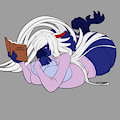 Commission - Haker342 - Claire Reading