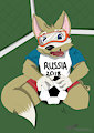 RUSSIAN SOCCER MASCOT CUTIE by tolewolf