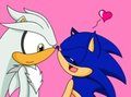 silver and sonic by hedgecat22