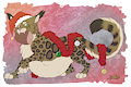 Cat Christmas! - art by Pyttis by erkki
