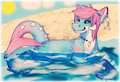 Summer Dip [ OLD ART ] by xBlueAshes