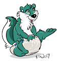 Kaio Otter $10 Sketch Commission by Friar