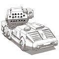 Doodle: Striker Light Tank by ProjectDarkFox