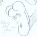 How To Draw Bugs Bunny's Paws